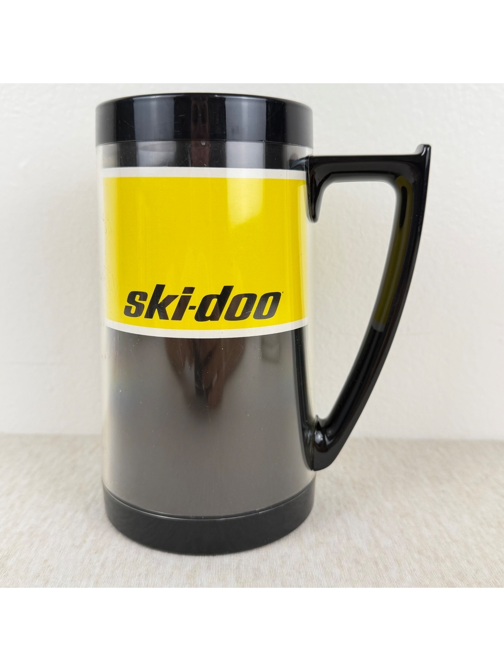Vintage Ski-Doo Thermo-Serv Insulated Mug Made in USA Snowmobile